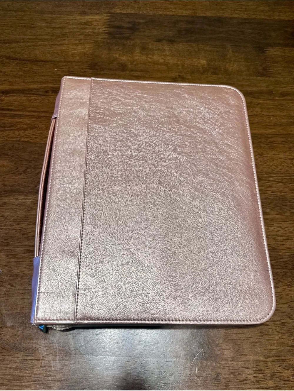 Rose Gold Pad Folio Binder - Unbranded
